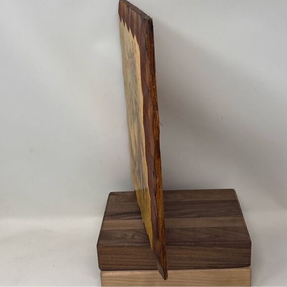 Vintage Coby Wall Art Decoupage Barnyard Bosses Chicken Herding Dog Apple Tree - Picture 4 of 7